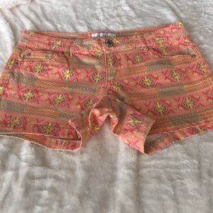 Boho style shorts